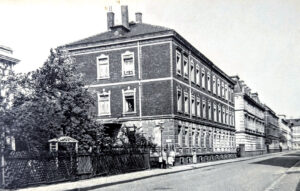 Blick von der Straße der DSF in die Petzscher Straße im April 1970 Foto: Archiv Grundmann