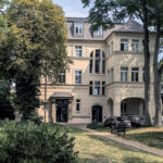 Die Salomonstraße 26–28, Blick von der Egelstraße, am 31. Juli 2026