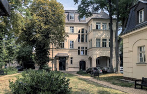 Die Salomonstraße 26–28, Blick von der Egelstraße, am 31. Juli 2026