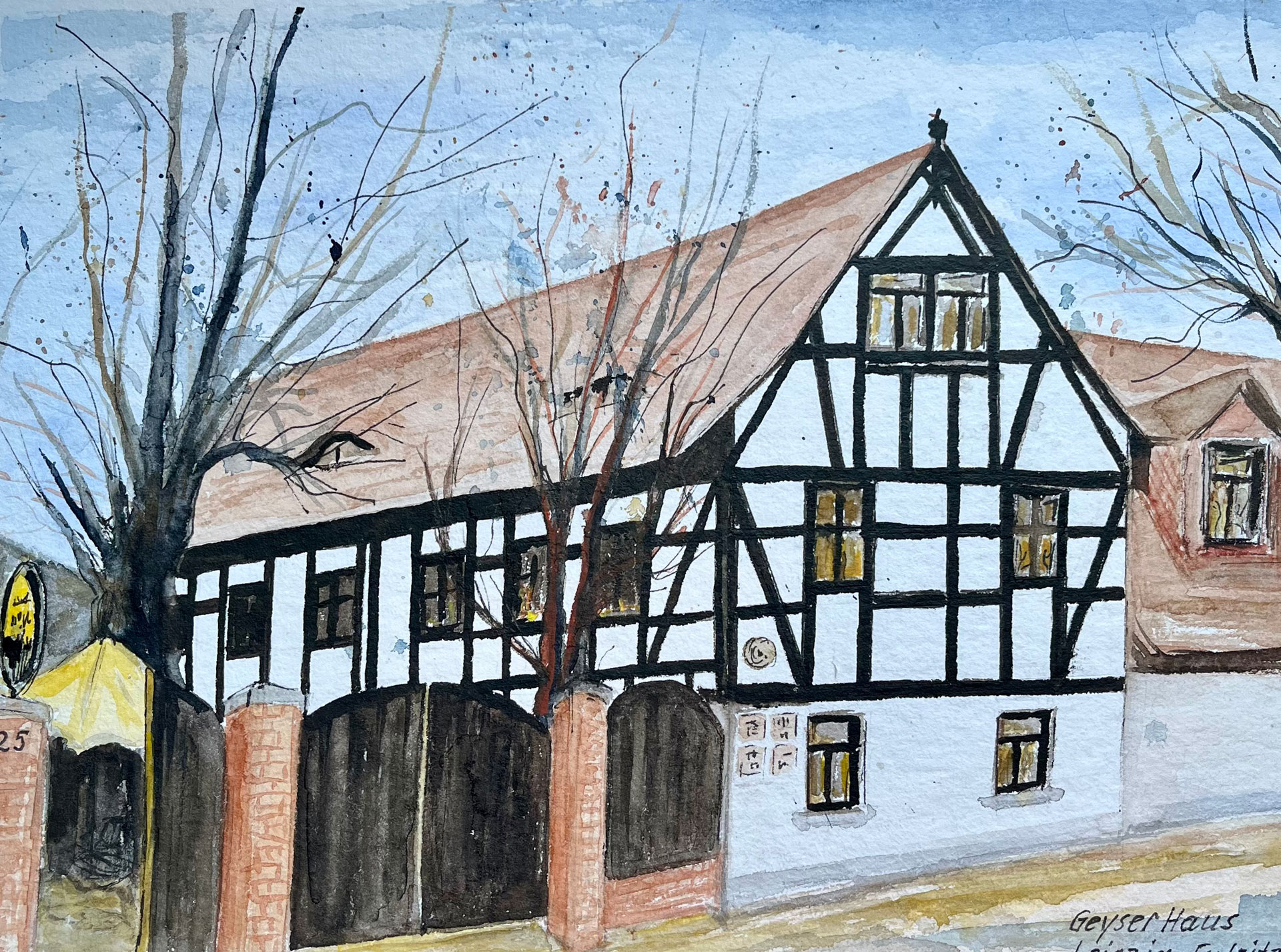 Das Geyserhaus in der Gräfestraße. © Regina Stamm