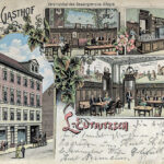 Berger’s Gasthof, Postkarte um 1900