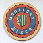 Bierdeckel aus Berger’s Herrenhaus, 1950er Jahre